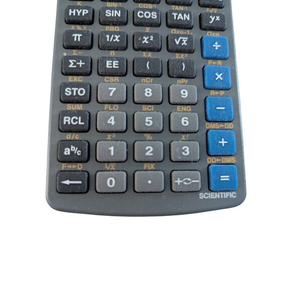 Texas Instruments TI-35Xa Scientific Calculator With Cover & Reference Card - Picture 4 of 7